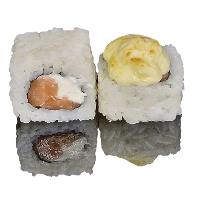 Запеченный ролл с лососем в Япошка по цене 479 ₽