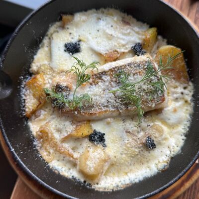 Судак а ля руссе в Seven по цене 950 ₽