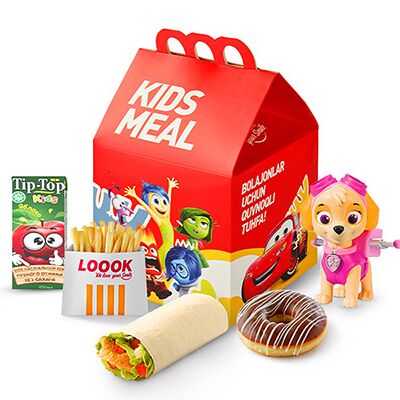 Детское меню Spinner Girl в Loook по цене 46000 сум