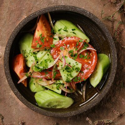 Овощи с горчичным маслом в Zanzibar по цене 520 ₽