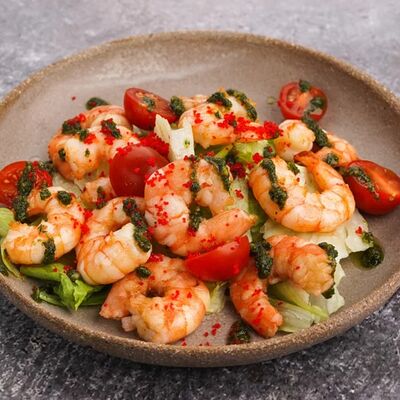 Креветки в соусе песто в Tuk Tuk Asian Food по цене 851 ₽