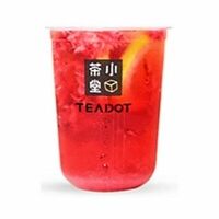 Чай с клубникой в TeaDot