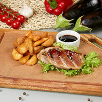 Утка Sous Vide с картофелем по-деревенски в Стейк`S