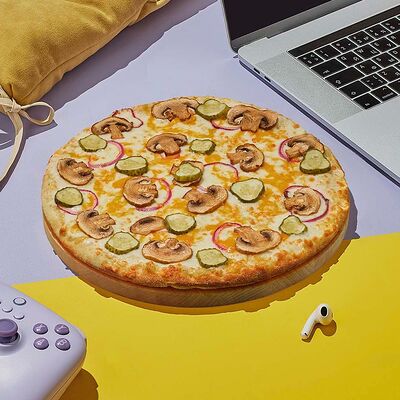 Пицца Грибная 24 см в Dostaевский по цене 458 ₽