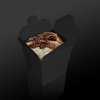 Говядина в перечном соусе с рисом басмати в Большой ФО по цене 249 ₽