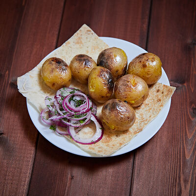 Мини-картофель на мангале в Хинкальная Легенда по цене 300 ₽