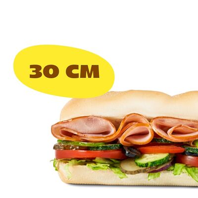 Сэндвич Индейка и Ветчина 30 см в Subway & SUBJOY по цене 720 ₽
