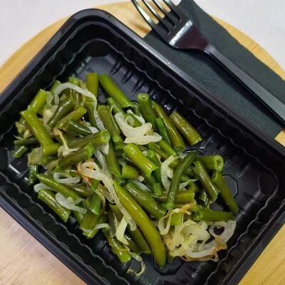 Фасоль стручковая с жареным луком в Домашняя кухня по цене 110 ₽