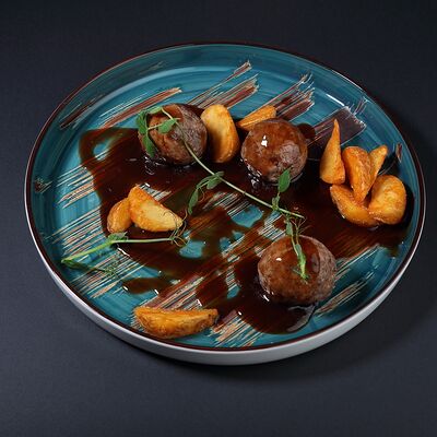 Митболлы в мисо-соусе в Kiss по цене 440