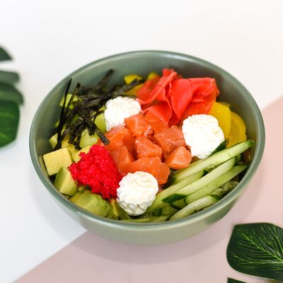 Поке Филадельфия mini в Pokemania по цене 839 ₽