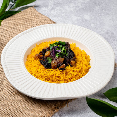 Томлёная баранина с басмати в Ресторан Батони по цене 850 ₽