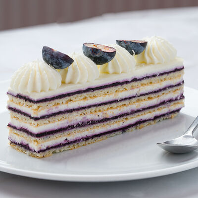 Пирожное безглютеновое с черникой в Смена вкуса по цене 290 ₽