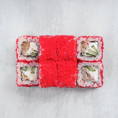 Ролл Калифорния с угрем в Yummy yummy по цене 335 ₽