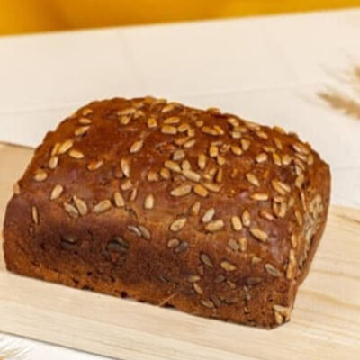 Хлеб ржанно-пшеничный с семечками в Пекарня Буханка по цене 145 ₽