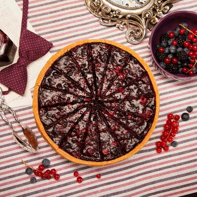 Чизкейк Нью-Йорк с лесными ягодами Премиум в Десерт Коллекция по цене 3050 ₽