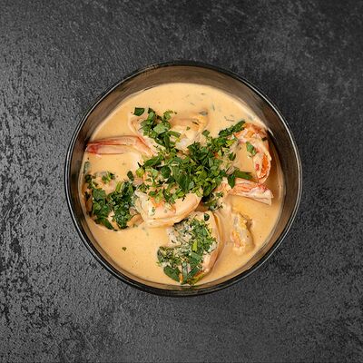 Креветки в соусе том-ям в Redz по цене 800 ₽