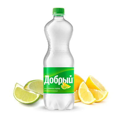 Напиток Добрый со вкусом лимон-лайм газированный 500 мл в Съедим всё по цене 130 ₽