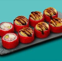 Запеченный с креветкой в О! Суши