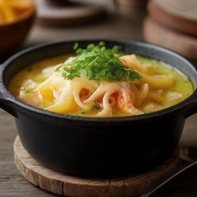 Жюльен с кальмаром в Moyo по цене 435 ₽