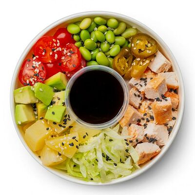 Поке с курицей (Рис) в FoodBand по цене 589 ₽
