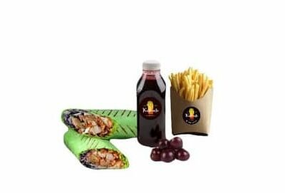 Арабский комбо в Кебаб в лаваше по цене 539 ₽