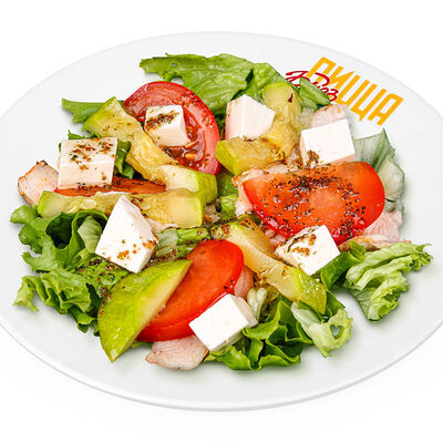 Салат с курицей гриль в Пицца Блюз по цене 1090 ₸