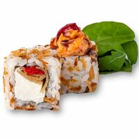 Сливочная креветка с салатом в Sushi Outlet