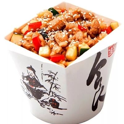 Рис с овощами и устричным соусом в Nami Sushi-Bar по цене 419 ₽