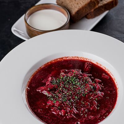 Борщ в Траттория для друзей по цене 450 ₽