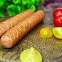 Сосиски говяжьи жареныев Чанахи