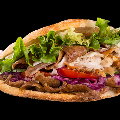 Шаурма в тандырной лепешке в Shef Doner по цене 310 ₽