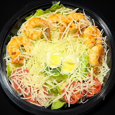 Салат Цезарь с креветкамив Кимура Суши & Поке по цене 780 ₽