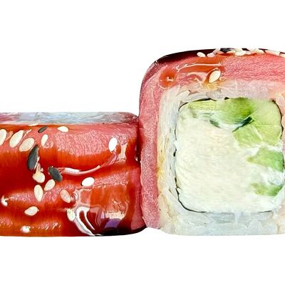 Филадельфия с тунцом в Суши пицца по цене 539 ₽