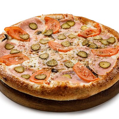 Пицца Деревенская в Делюсь добром по цене 1080 ₽