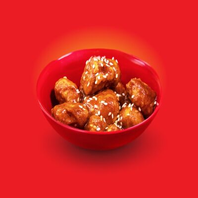 Тофу-наггетсы в соусе Тонкацу в Good Food Bowl по цене 145 ₽