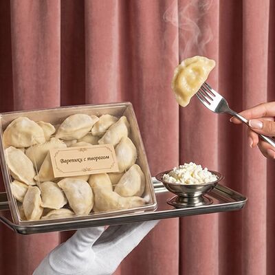 Вареники с творогом в Бисквит по цене 1950 ₽