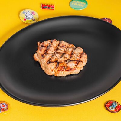 Стейк из свинины на гриле в Руки ВВерх! Бар по цене 1155 ₽