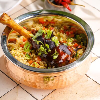 Баранья ножка с булгуром в ЛарисуВаннуХочу по цене 890