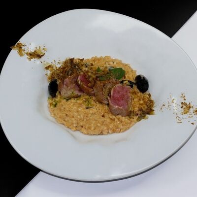 Ризотто с тунцом и маслинами в Luna по цене 890 ₽