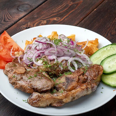 Казан-кебаб с бараниной в РОХАТ ФЮЖНЬ по цене 699 ₽