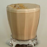 Капучино Вареная сгущенка с воздушным рисом в Coffee Pit