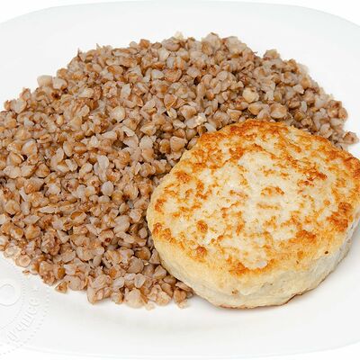 Котлета куриная с гречей в Три печки по цене 460 ₽