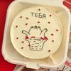 Бенто-торт с котиком в корзинке с сердечками Я тебя люблюв Caramel magic моти и бенто по цене 2390