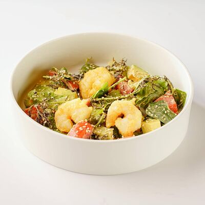 Острый салат с креветками в Панда Маркет по цене 599 ₽