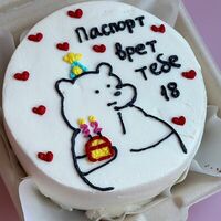 Бенто-торт Тебе 18 в The.cakes_spb