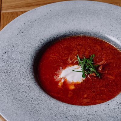 Борщ с курицей в Калейдоскоп вкуса по цене 105 ₽