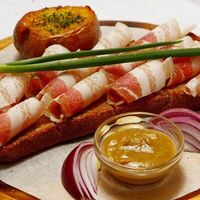 Деревенское сало в Будвар