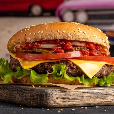 ЧизБургер в GizBiz Burger Halal по цене 549 ₽