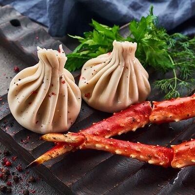 Хинкали с крабом 3 шт в Eshak по цене 750