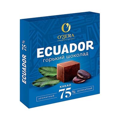 Шоколад горький 75% Ecuador в Будет польза по цене 200 ₽